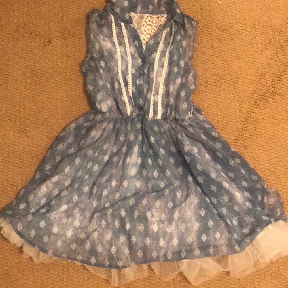 Western chic dress